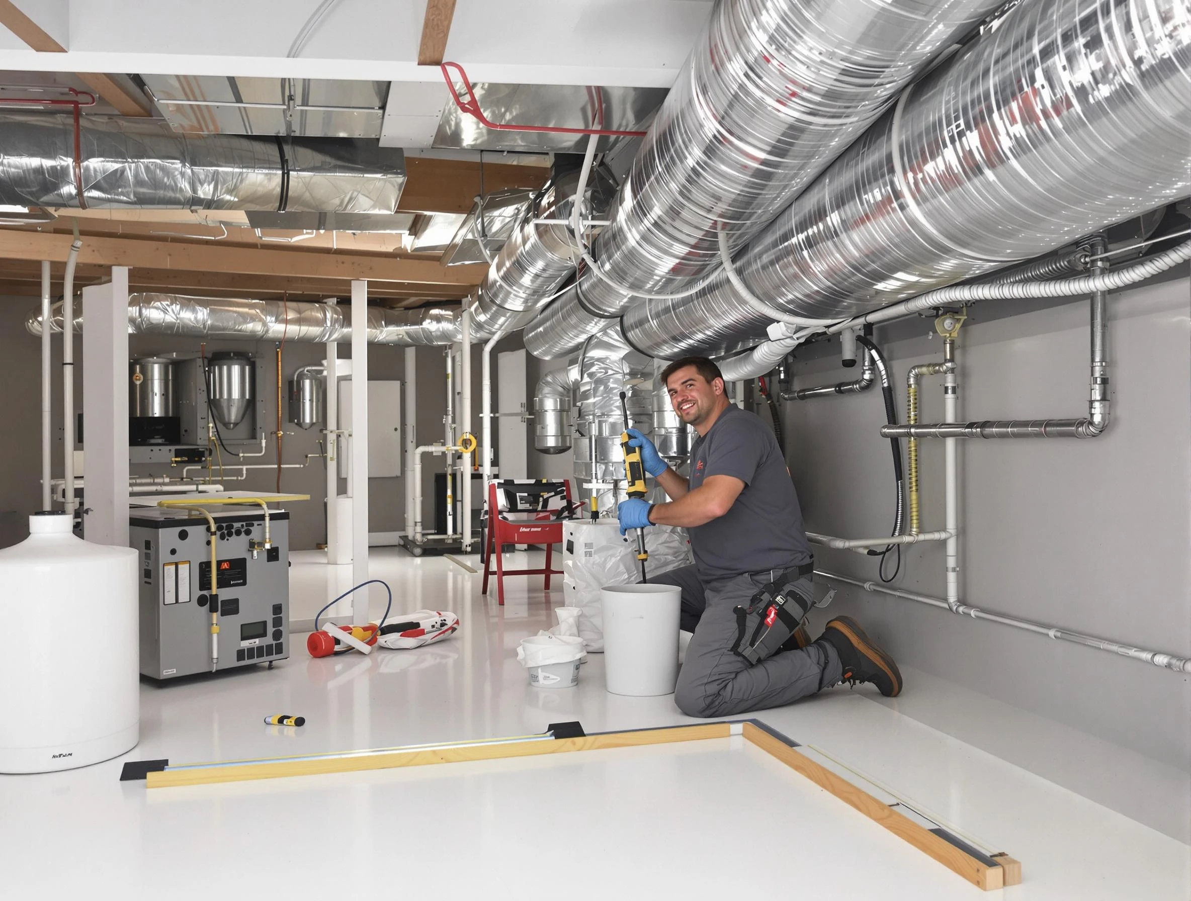 Professional duct sealing service by Chelsea Air Duct Cleaning in Chelsea